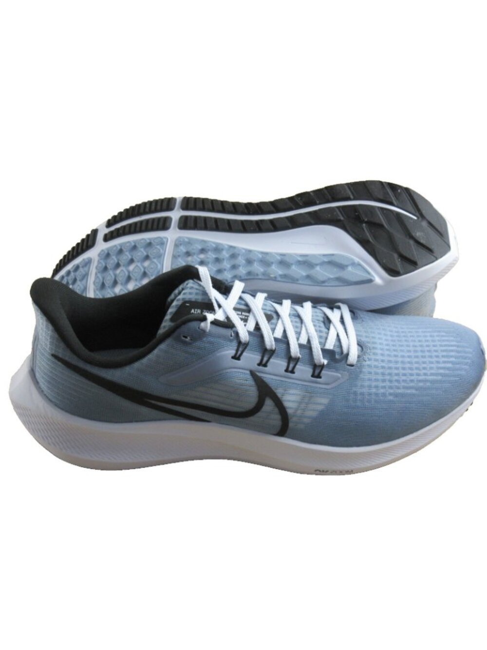 Nike Men's Air Zoom Pegasus 39 Running Shoes Ashen Slate Football Grey Sizes - Picture 2 of 7